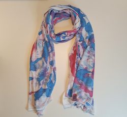 Hand dyed scarf